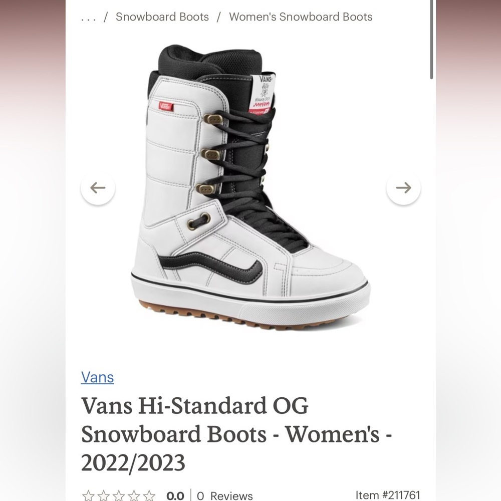 Vans Hi-Standard OG Snowboard Boots - Women’s 2022-2023